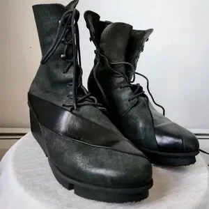 Trippen ★goblet39 Trippen | Shoes | Size 39 Lace Up Wedge Trippen Boot | Poshmark